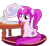 Size: 1412x1288 | Tagged: safe, artist:xylenneisnotamazing, derpibooru import, oc, oc:magenta bows, pony, unicorn, female, magic, mare, simple background, solo, teapot, transparent background