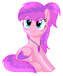 Size: 1027x1245 | Tagged: safe, artist:sapphireartemis, derpibooru import, oc, oc only, oc:sky rocket, pegasus, pony, base used, female, mare, simple background, sitting, solo, transparent background