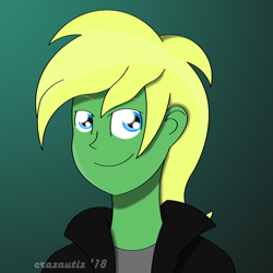 Size: 2000x2000 | Tagged: safe, artist:crazautiz, derpibooru import, oc, oc:northbridge, equestria girls, clothes, equestria girls-ified, male, smiling, solo