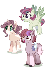 Size: 1024x1562 | Tagged: safe, artist:at--ease, derpibooru import, oc, oc only, hybrid, pony, unicorn, female, interspecies offspring, male, mare, offspring, parent:discord, parent:flash magnus, parent:fluttershy, parent:rainbow dash, parent:sunburst, parent:twilight sparkle, parents:dashmagnus, parents:discolight, parents:flutterburst, simple background, stallion, transparent background