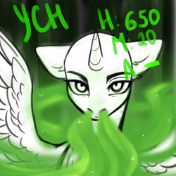 Size: 3000x3000 | Tagged: safe, derpibooru import, pony, advertisement, commission, for you oc, sketch, solo, your character here