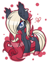 Size: 2227x2800 | Tagged: safe, artist:starlightlore, derpibooru import, oc, oc:draculina, bat pony, solo