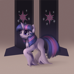 Size: 4092x4092 | Tagged: safe, artist:ailatf, derpibooru import, twilight sparkle, unicorn twilight, pony, unicorn, absurd resolution, female, mare, solo, unshorn fetlocks