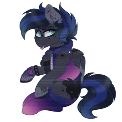 Size: 1024x1024 | Tagged: safe, artist:_spacemonkeyz_, derpibooru import, oc, pegasus, pony, clothes, jacket, male, simple background, socks, solo, stallion, tongue out, transparent background