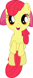 Size: 587x1359 | Tagged: safe, derpibooru import, apple bloom, pinkie apple pie, happy, jumping, looking at you, open mouth, simple background, solo, transparent background, vector