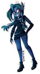 Size: 490x900 | Tagged: safe, artist:wubcakeva, derpibooru import, oc, oc:mercy, equestria girls, clothes, equestria girls-ified, female, fingerless gloves, gloves, simple background, solo, transparent background