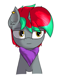 Size: 3000x3000 | Tagged: safe, derpibooru import, oc, oc:voxel, pony, bust, png, portrait, solo