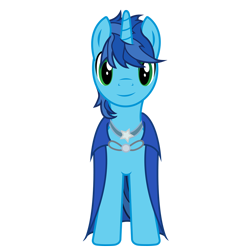 Size: 1200x1200 | Tagged: safe, artist:thequeen, derpibooru import, oc, oc only, oc:frostburn, pony, unicorn, 2019 community collab, derpibooru community collaboration, looking at you, simple background, solo, transparent background, vector