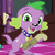 Size: 624x630 | Tagged: safe, derpibooru import, screencap, spike, spike the regular dog, dog, better together, equestria girls, reboxing with spike!, collar, cropped, dirty sock, male, paws, smelly, smiling, spike's dog collar, tail