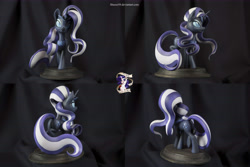 Size: 9216x6144 | Tagged: safe, artist:shuxer59, derpibooru import, nightmare rarity, pony, unicorn, absurd resolution, craft, female, irl, jewelry, mare, photo, plot, regalia, sculpture, solo, traditional art