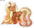 Size: 984x812 | Tagged: safe, artist:asika-aida, derpibooru import, oc, oc only, oc:choco night, pony, unicorn, blush sticker, blushing, contest prize, cute, female, gray background, horn ring, jewelry, looking at you, mare, necklace, one eye closed, open mouth, prize, signature, simple background, solo, wink