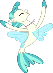 Size: 4869x6620 | Tagged: safe, artist:hendro107, derpibooru import, terramar, pony, seapony (g4), surf and/or turf, .svg available, absurd resolution, eyes closed, male, open mouth, simple background, solo, transparent background, vector, yay