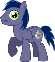 Size: 1362x1524 | Tagged: safe, artist:shadymeadow, derpibooru import, oc, oc:phineas nightanchor, pegasus, pony, male, simple background, solo, stallion, transparent background