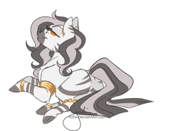 Size: 1700x1300 | Tagged: safe, artist:drawingjules, derpibooru import, oc, hybrid, pony, zebra, zony, commission, gold, jewelry, stripes