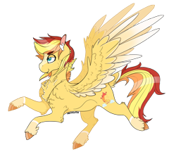 Size: 2439x2207 | Tagged: safe, artist:xenalollie, derpibooru import, oc, oc:flamespark, pegasus, pony, male, simple background, solo, stallion, transparent background