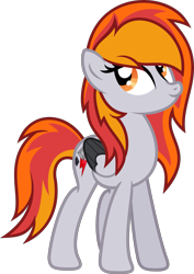 Size: 3029x4280 | Tagged: safe, artist:fuzzybrushy, derpibooru import, edit, oc, oc:revenge stone, pegasus, pony, simple background, transparent background, vector, vector edit