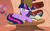 Size: 2576x1616 | Tagged: safe, artist:slb94, derpibooru import, twilight sparkle, twilight sparkle (alicorn), alicorn, >:c, behaving like a cat, book, bookhorse, floppy ears, frown, golden oaks library, grumpy, grumpy twilight, madorable, protecting, solo, that pony sure does love books