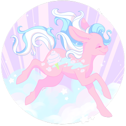 Size: 1280x1280 | Tagged: safe, artist:ami-lkshake, derpibooru import, cotton candy (g3), pony, g3, simple background, solo, transparent background