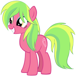 Size: 3696x3648 | Tagged: safe, artist:dashievectors9000, derpibooru import, lemon zest, earth pony, pony, equestria girls, equestria girls ponified, female, ponified, simple background, solo, transparent background, vector