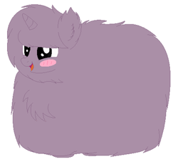 Size: 400x370 | Tagged: safe, artist:phantom-train, derpibooru import, oc, fluffy pony, solo