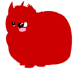 Size: 448x424 | Tagged: safe, artist:phantom-train, derpibooru import, oc, fluffy pony, solo