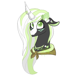 Size: 2000x2000 | Tagged: safe, artist:chelseawest, derpibooru import, oc, oc:moe, pony, unicorn, bust, female, mare, portrait, solo