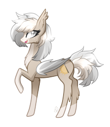 Size: 1157x1337 | Tagged: safe, artist:sugaryicecreammlp, derpibooru import, oc, oc:cuddy, bat pony, pony, female, mare, simple background, solo, transparent background