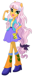 Size: 1204x2754 | Tagged: safe, artist:rosesweety, derpibooru import, equestria girls, astoria rapunzel, boots, clothes, high heels, leg warmers, long hair, regal academy, shoes, simple background, skirt, transparent background, vector