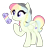 Size: 1000x1000 | Tagged: safe, artist:bubaiuv, derpibooru import, oc, oc:dandy doo, pegasus, pony, female, mare, parent:derpy hooves, parent:rainbow dash, parents:derpydash, simple background, solo, transparent background