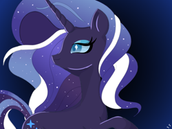 Size: 1024x768 | Tagged: safe, artist:sparkleshadow, derpibooru import, nightmare rarity, pony, unicorn, female, mare, solo