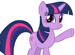 Size: 5592x4128 | Tagged: safe, artist:andoanimalia, derpibooru import, twilight sparkle, unicorn twilight, pony, unicorn, the best night ever, absurd resolution, faic, female, mare, raised hoof, simple background, smirk, solo, transparent background, twiface, vector