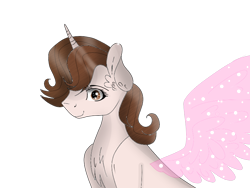 Size: 800x600 | Tagged: safe, artist:crystalraimbow, derpibooru import, oc, oc:lynnie notes, pony, unicorn, bust, female, mare, portrait, simple background, solo, transparent background