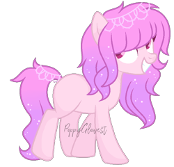 Size: 766x736 | Tagged: safe, artist:poppyglowest, derpibooru import, oc, earth pony, pony, female, mare, simple background, solo, transparent background