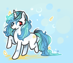 Size: 650x556 | Tagged: safe, artist:mikenlos, derpibooru import, oc, oc only, oc:flora prima, pony, unicorn, female, flower, french, frenchy-ponies, mare, petals, solo