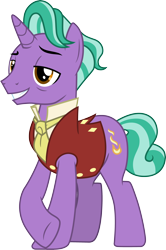 Size: 3000x4524 | Tagged: safe, artist:cloudyglow, derpibooru import, firelight, pony, the parent map, .ai available, absurd resolution, clothes, male, simple background, solo, transparent background, vector