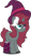 Size: 1280x2194 | Tagged: safe, artist:fletcherthehuntress, derpibooru import, oc, oc only, oc:akasha lunarlight, pony, unicorn, clothes, female, hat, heterochromia, mare, simple background, socks, solo, striped socks, transparent background, witch hat