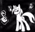 Size: 618x572 | Tagged: safe, artist:tempusfidgets, derpibooru import, oc, oc:openheim, pony, unicorn, lock, male, monochrome, simple background, solo