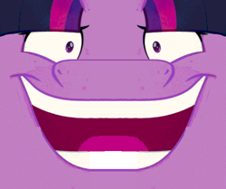 Size: 589x493 | Tagged: safe, derpibooru import, edit, edited screencap, screencap, twilight sparkle, my little pony: the movie, creepy, face, solo, unitinu