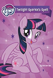 Size: 344x500 | Tagged: safe, derpibooru import, twilight sparkle, twilight sparkle (alicorn), alicorn, my little pony chapter books, twilight sparkle and the crystal heart spell, my little pony: twilight sparkle's spell, official, official art, purple, solo