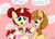 Size: 3297x2363 | Tagged: safe, artist:an-tonio, derpibooru import, oc, oc only, oc:cream heart, oc:golden brooch, oc:silver draw, earth pony, pony, unicorn, album, baby, baby pictures, baby pony, blushing, dialogue, embarrassed, female, mare, mother, mothers gonna mother, open mouth, pacifier, photo album, pink background, simple background, smiling, speech bubble, tongue out, wavy mouth