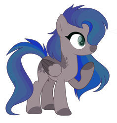 Size: 4557x4812 | Tagged: safe, artist:nightmarye, derpibooru import, oc, oc only, pegasus, pony, absurd resolution, female, mare, simple background, solo, transparent background, two toned wings