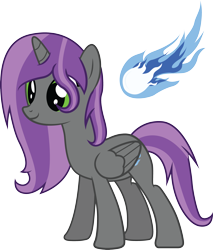 Size: 2729x3204 | Tagged: safe, artist:duskthebatpack, derpibooru import, oc, oc only, oc:astral wind, alicorn, pony, alicorn oc, female, folded wings, horn, mare, simple background, smiling, solo, standing, transparent background, vector, wings