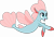 Size: 5046x3416 | Tagged: safe, artist:phucknuckl, derpibooru import, ocellus, seapony (g4), non-compete clause, disguise, disguised changeling, female, open mouth, seaponified, seapony ocellus, simple background, smiling, solo, species swap, transparent background, vector