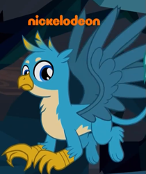 Size: 507x604 | Tagged: safe, derpibooru import, screencap, gallus, griffon, what lies beneath, beak, claws, cropped, male, nickelodeon, paws, wings