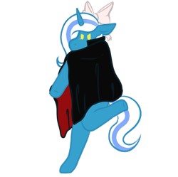 Size: 895x892 | Tagged: safe, artist:riotbaka, derpibooru import, oc, oc only, oc:fleurbelle, alicorn, pony, alicorn oc, cape, clothes, simple background, solo, transparent background, ych result