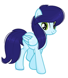 Size: 1024x1160 | Tagged: safe, artist:talentspark, derpibooru import, oc, oc:sapphire skies, pegasus, pony, female, mare, simple background, solo, transparent background