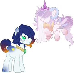 Size: 2479x2455 | Tagged: safe, artist:azrealrou, derpibooru import, oc, oc:lavender sleep, earth pony, pegasus, pony