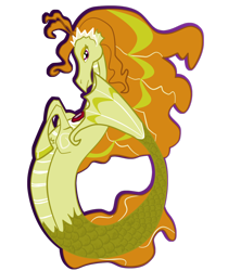 Size: 900x1070 | Tagged: safe, artist:visiouscatlovet, derpibooru import, adagio dazzle, siren, female, fish tail, gem, scales, simple background, siren gem, transparent background, true form