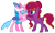 Size: 1644x970 | Tagged: safe, artist:diamond-chiva, derpibooru import, oc, oc only, oc:diamond-chi, oc:heartsy, alicorn, changedling, changeling, pony, base used, female, mare, simple background, transparent background