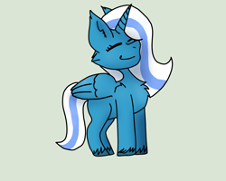 Size: 1250x1000 | Tagged: safe, artist:lm00nb34ml, derpibooru import, oc, oc only, oc:fleurbelle, alicorn, alicorn oc, female, gray background, mare, simple background, solo, unshorn fetlocks